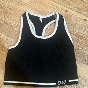 Soulcycle ribbed sports bra (set available)